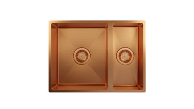 Harlyn Carbis 150 Copper Pvd Undermount Kitchen Sink1.5 Reversible