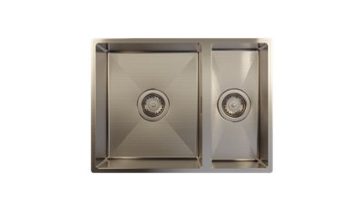 Harlyn Carbis 150 Gunmetal Pvd Undermount Kitchen Sink1.5 Reversible