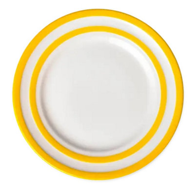 Dinner Plate: 1 X 28Cm Main Plate Cornishware YellowCeramic from B&Q