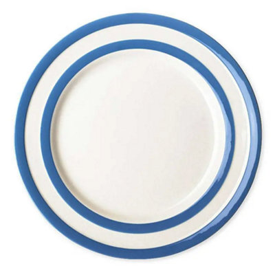 Lunch Plate: 1 X 25Cm Cornishware Blue Lunch PlateCeramic from B&Q