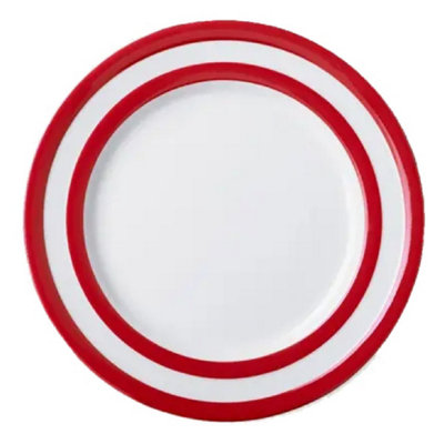 Dinner Plate: 1 X 28Cm Main Plate Cornishware RedCeramic from B&Q