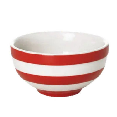 Jam Dish: 1 X 8Cm Dish Cornishware RedCeramic from B&Q