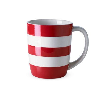 Mug: 1 X 340Ml / 12Oz Cornishware Red MugCeramic from B&Q