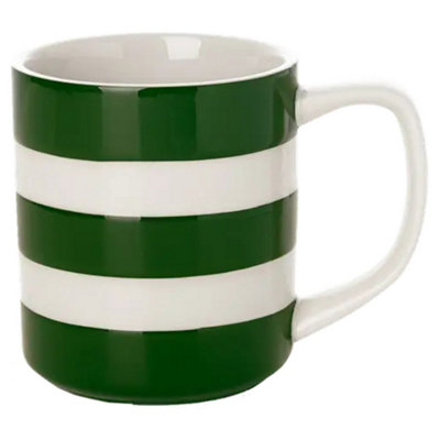 Mug: 1 X 280Ml / 10Oz Mug Cornishware Adder GreenCeramic from B&Q