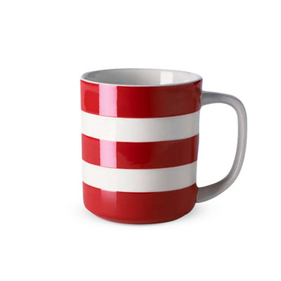 Mug: 1 X 280Ml / 10Oz Mug Cornishware RedCeramic from B&Q