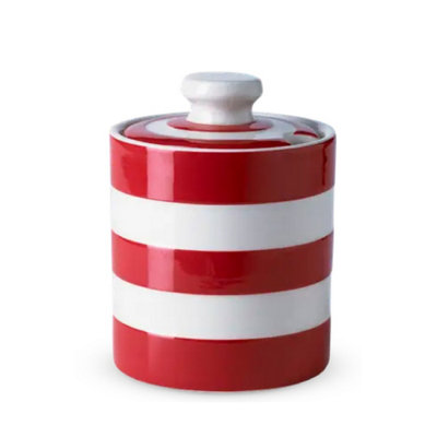 Jar: Cornishware Honey & Marmalade JarRed from B&Q