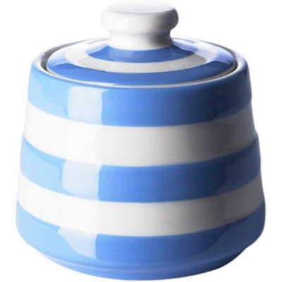 Sugar Bowl: Cornishware Lidded Sugar BowlBlue from B&Q