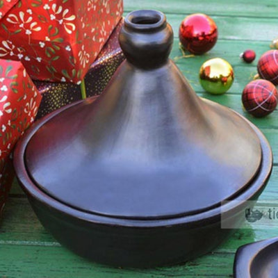 Tagine: 28Cm Tierra Negra TagineFired Clay from B&Q