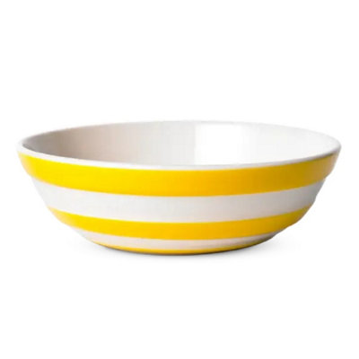 Breakfast Bowl: 17Cm Cereal Bowl Cornishware YellowCeramic from B&Q
