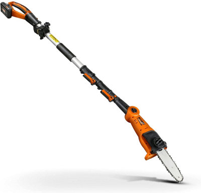 Superhandy Cordless Pole Chain Saw 20Cm With 20V Battery For Branch Cutting And Tree Trimming from B&Q