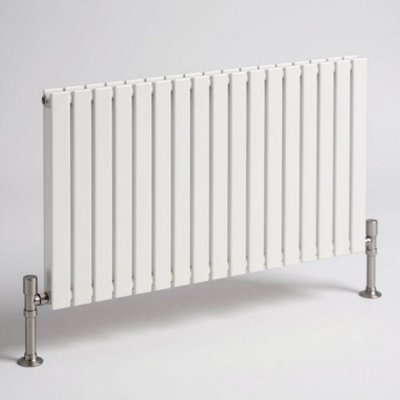 B&Q -  Ethiant Horizontal Double Flat Panel Radiator 600 Height X 630 Width Anthracite