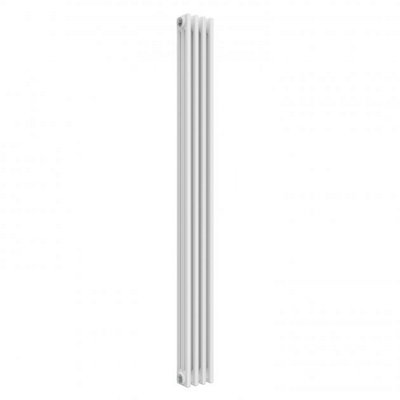 B&Q -  Ethiant  Traditional 3 Column Vertical Radiators 1800 Height X 425 Width 9 Section White