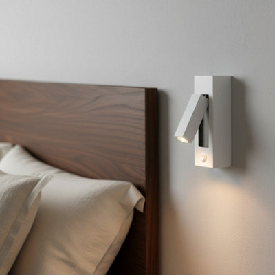 Ultra Beam Lighting Ultrabeam 3 Watt Led White Wall Mounted Reading Light from B&Q