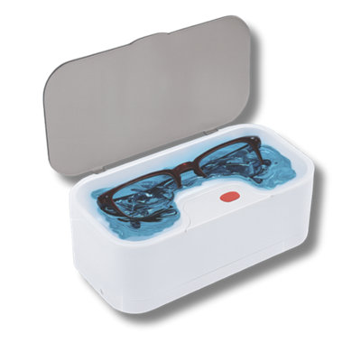 B&Q Ultrasonic Jewellery Cleaner 500Ml, Compact Sonic Cleaning Machine With 3 Timer Settings, Usb Or Battery Powered Cleaner
