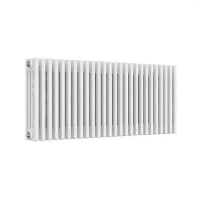 B&Q -  Ethiant Traditional 6 Column Horizontal Radiators 500 Height X 1190 Width 26 Section White