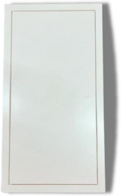 White Metal Access Panel 600mm X 300mm from B&Q
