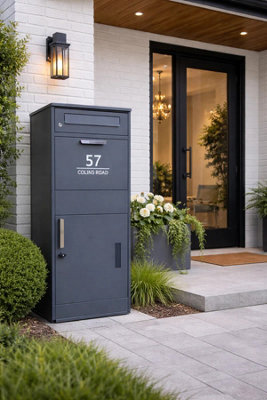 B&Q -  Large Non-Personalised Parcel Delivery Box For Outside Secure Lockable Parcel Box