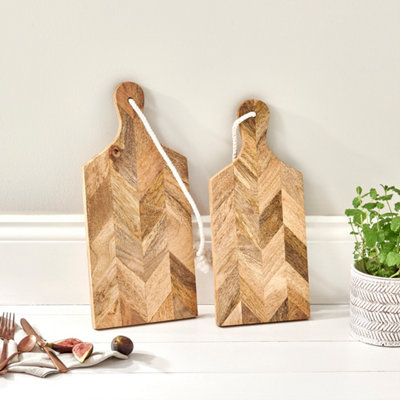 Parquet Chopping And Serving Board Large from B&Q