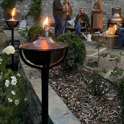 Garden Oil Torch Aged Copper Classica from B&Q