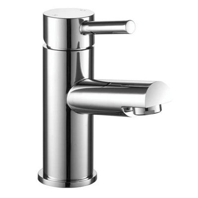 UK BRASSWARE Ukb YorkBasin Tap MixerRoundChrome from B&Q