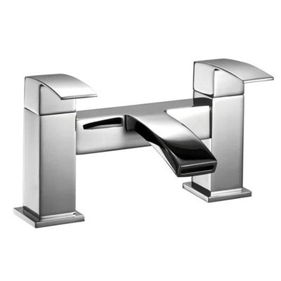 UK BRASSWARE Ukb RiponBath Filler TapSquare from B&Q