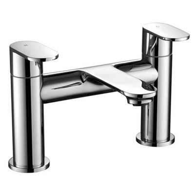 UK BRASSWARE Ukb RipleyBath Filler TapRoundChrome from B&Q