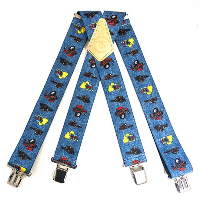Ts Men's Heavy Duty Denim Tractor Trouser Work Braces from B&Q
