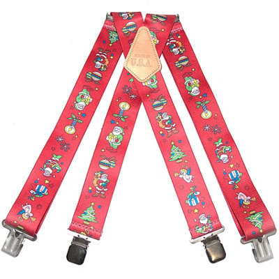 Ts Men's Heavy Duty Christmas Santa Trouser Work Braces from B&Q