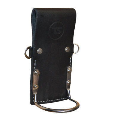 Ts Black Leather Hammer Loop Tool Belt Holder from B&Q