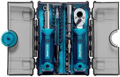 78 Pc Eclipse Mini Socket And Insert Bit Set from B&Q