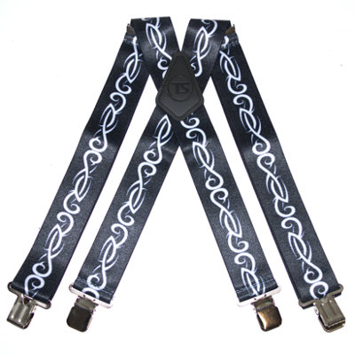 Ts Men's Heavy Duty Tribal Work Braces from B&Q