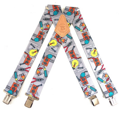 Ts Men's Heavy Duty Electrician Work Braces from B&Q