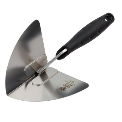 Nela 103 Degree Corner Trowel Stainless Steel from B&Q