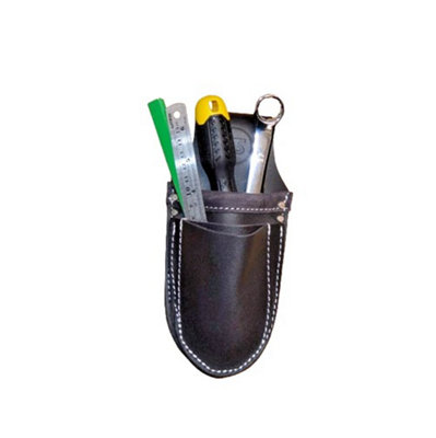 Ts Oil Tan Leather Drivers & Small Tools Holder With Belt Clip from B&Q