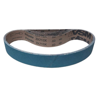 Abtec 50mm (2") X 686mm (27") P120 Zirconia Sanding Belts. Pack Of 5 from B&Q