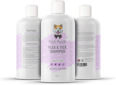 Posh Pooch Flea Shampoo For Dogs & Puppies500Ml Natural Fast Acting Shampoo from B&Q