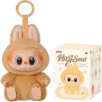 Centurion Supports Pop Mart The MonstersHave A Seat Series Single Blind Box Labubu Designer Vinyl Face Blind Box Collectible Art Toys from B&Q