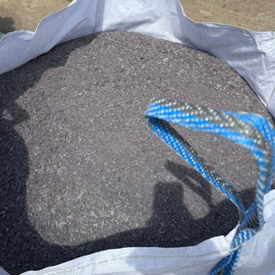 Erth Stone Plum Slate Self-Binding Gravel 850Kg Bulk Bag from B&Q