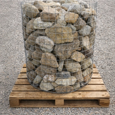 Erth Stone 200-350mm Pond Boulders 850Kg Bulk Bag from B&Q