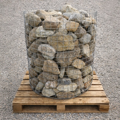 Erth Stone 100-200mm Garden Boulders 850Kg Bulk Bag from B&Q
