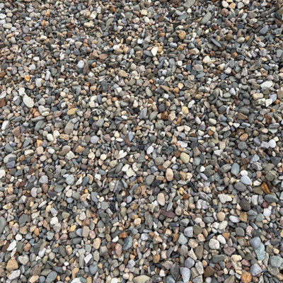 Erth Stone 6-14mm Horticultural Gravel 850Kg Bulk Bag from B&Q