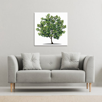Andrew Lee Tree (Canvas Print) / 77 X 77 X 4Cm from B&Q