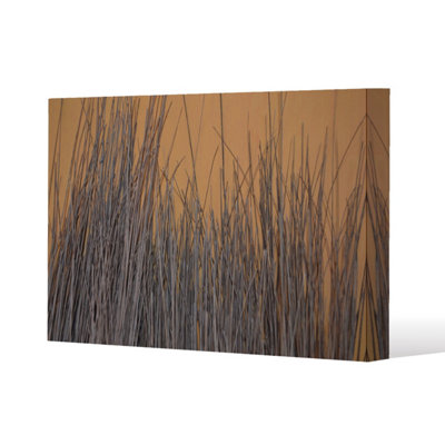 Andrew Lee Broom Stick On The Wall (Canvas Print) / 114 X 77 X 4Cm from B&Q