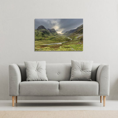 Andrew Lee Highlands (Canvas Print) / 77 X 51 X 4Cm from B&Q