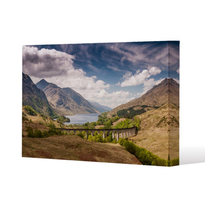 Andrew Lee The Glenfinnan Viaduct (Canvas Print) / 61 X 91 X 4Cm from B&Q