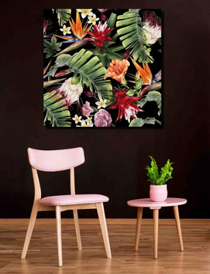 Andrew Lee Flowers (Canvas Print) / 61 X 61 X 4Cm from B&Q