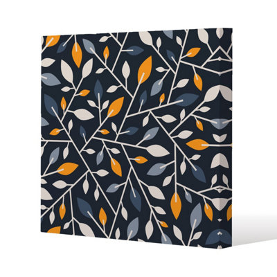 Andrew Lee Geometric Abstract (Canvas Print) / 61 X 61 X 4Cm from B&Q