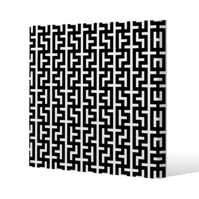 Andrew Lee Maze (Canvas Print) / 77 X 77 X 4Cm from B&Q