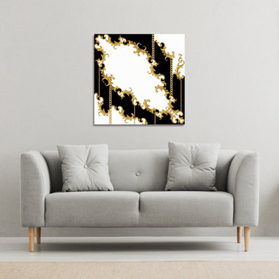 Andrew Lee Baroque (Canvas Print) / 90 X 90 X 4Cm from B&Q
