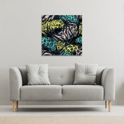 Andrew Lee Animal & Tropical Print (Canvas Print) / 61 X 61 X 4Cm from B&Q